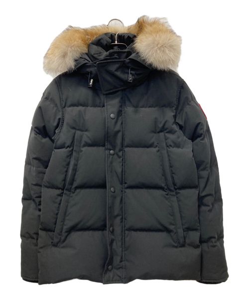 CANADA GOOSE（カナダグース）CANADA GOOSE (カナダグース) WYNDHAM PARKA ブラック サイズ:SIZE Sの古着・服飾アイテム