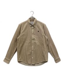 CarHartt（カーハート）の古着「コーデュロイシャツ」｜ベージュ