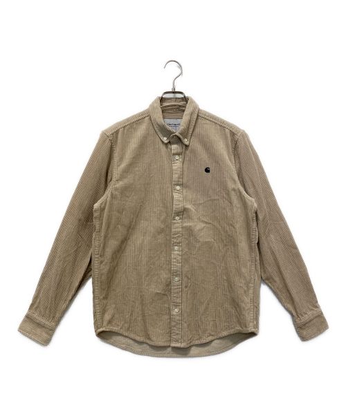 CarHartt（カーハート）CarHartt (カーハート) コーデュロイシャツ ベージュ サイズ:SIZE Sの古着・服飾アイテム