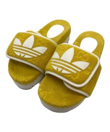 adidas×GUCCI（アディダス×グッチ）の古着「プラットフォームサンダル」｜イエロー