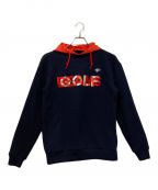 BEAMS GOLFビームスゴルフ）の古着「ニットパーカー」｜ネイビー