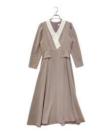 HER LIP TO（ハーリップトゥ）の古着「Chantilly Midi Dress」｜ラベンダー