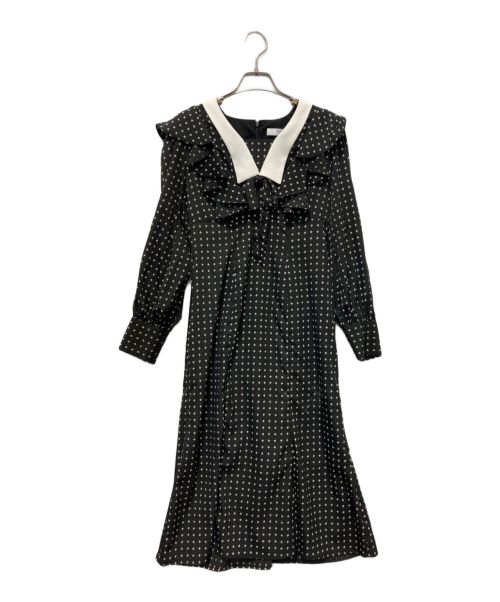 HER LIP TO（ハーリップトゥ）Her lip to (ハーリップトゥ) Costes Midi Dress ブラック サイズ:Mの古着・服飾アイテム