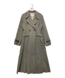 HER LIP TO（ハーリップトゥ）の古着「Hamilton Wool River Dress Coat」｜pearl green