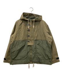 NIGEL CABOURN（ナイジェルケーボン）の古着「DECK JACKET HALFTEX」｜カーキ