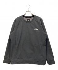 THE NORTH FACE (ザ ノース フェイス) テックエアースウェットクルー グレー サイズ:SIZE L