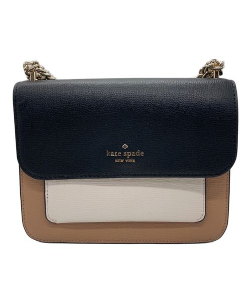 Kate Spade（ケイトスペード）Kate Spade (ケイトスペード) チェーンショルダーバッグ ブラウンの古着・服飾アイテム