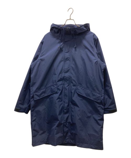 nanamica（ナナミカ）nanamica (ナナミカ) GORE-TEX Shell Coat ネイビー サイズ:Lの古着・服飾アイテム