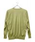 AURALEE (オーラリー) SUPER HIGH GAUZE NAPPED SWEAT P/O グリーン サイズ:3：8000円