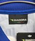 中古・古着 DIADORA (ディアドラ) サッカーゲームシャツ ブルー サイズ:Ｌ 未使用品：12000円