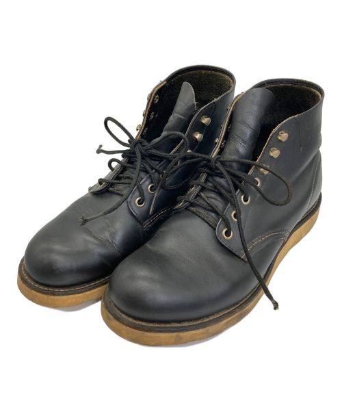 RED WING（レッドウィング）RED WING (レッドウィング) 6-inch Classic Round ブラック サイズ:9.5の古着・服飾アイテム