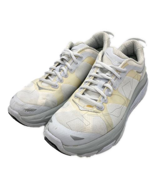 HOKAONEONE（ホカオネオネ）HOKAONEONE (ホカオネオネ) ローカットスニーカー ホワイト サイズ:26の古着・服飾アイテム