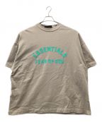 FOG ESSENTIALSフィアオブゴッド エッセンシャル）の古着「FRONT LOGO SS TEE」｜ベージュ