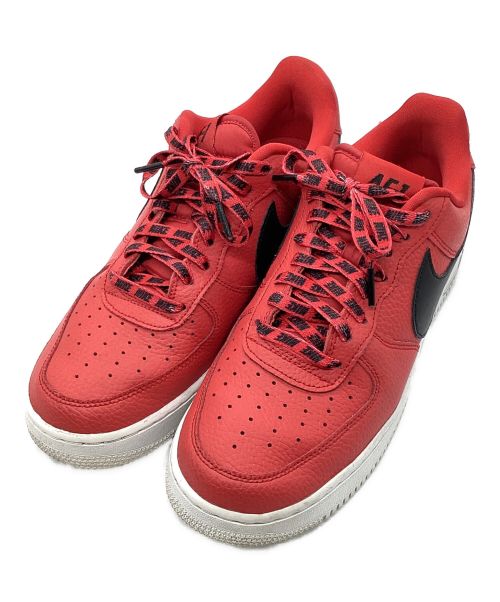 NIKE（ナイキ）NIKE (ナイキ) AIR FORCE 1 レッド サイズ:27の古着・服飾アイテム