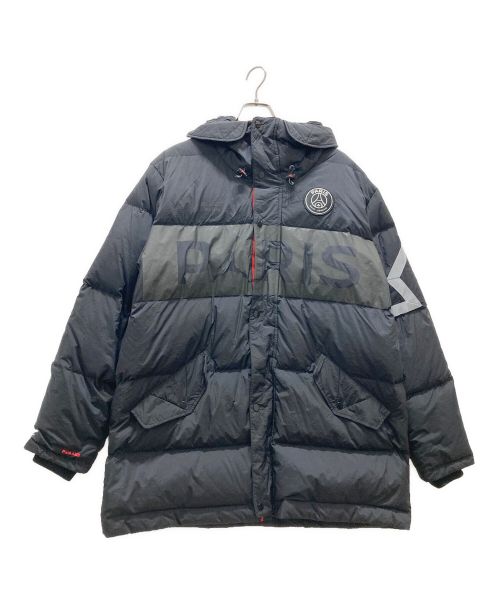 NIKE（ナイキ）NIKE (ナイキ) PARIS SAINT-GERMAIN (パリ・サン ジェルマン) MJ PSG JORDAN DOWN PARKA ブラック サイズ:XLの古着・服飾アイテム