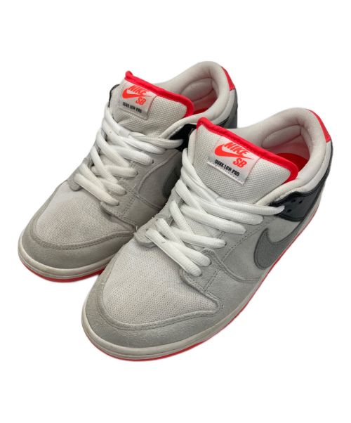 NIKE SB（ナイキエスビー）NIKE SB (ナイキエスビー) ローカットスニーカー グレー×オレンジ サイズ:26.5の古着・服飾アイテム