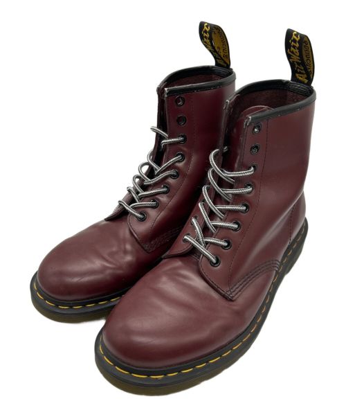 Dr.Martens（ドクターマーチン）Dr.Martens (ドクターマーチン) 8ホールブーツ ボルドー サイズ:UK8の古着・服飾アイテム