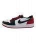 NIKE (ナイキ) RETRO LOW OG BLACK TOE ブラック×ホワイト×レッド サイズ:27.5：15000円