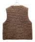 VISVIM (ビズビム) CROCHET KNIT VEST (N.D.) ブラウン サイズ:3：230000円