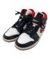 NIKE（ナイキ）の古着「AIR JORDAN1 MID」｜ホワイト×レッド