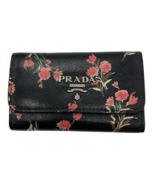 PRADA（プラダ）の古着「6連キーケース」｜ブラック