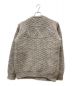 BATONER (バトナ―) SPREAD ARAN CREW NECK CARDIGAN ベージュ サイズ:2：15000円