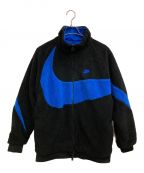 NIKEナイキ）の古着「BIG SWOOSH SHERPA JAKET」｜ブラック