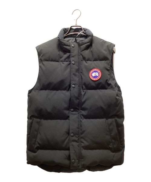 CANADA GOOSE（カナダグース）CANADA GOOSE (カナダグース) Garson Vest Wool ブラック サイズ:Ⅿの古着・服飾アイテム