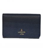 LANVIN en Bleuランバンオンブルー）の古着「名刺入れ」｜ネイビー