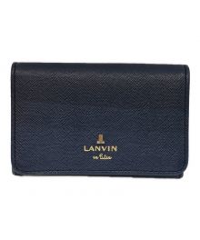 LANVIN en Bleu（ランバンオンブルー）の古着「名刺入れ」｜ネイビー