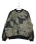 Y-3（ワイスリー）の古着「バックロゴカモ柄ニット CAMO KNIT SWEATER」｜ブラック×カーキ