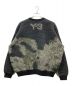 Y-3 (ワイスリー) バックロゴカモ柄ニット CAMO KNIT SWEATER ブラック×カーキ サイズ:XL：16000円