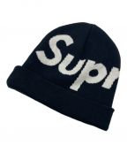 SUPREMEシュプリーム）の古着「Big Logo Beanie」｜ブラック