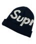 Supreme（シュプリーム）の古着「Big Logo Beanie」｜ブラック