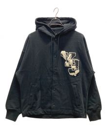 Y-3（ワイスリー）の古着「GFX FT HOODIEスナップボタンパーカー」｜ブラック