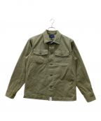 DESCENDANTディセンダント）の古着「D-61M UTILITY SHIRT」｜カーキ