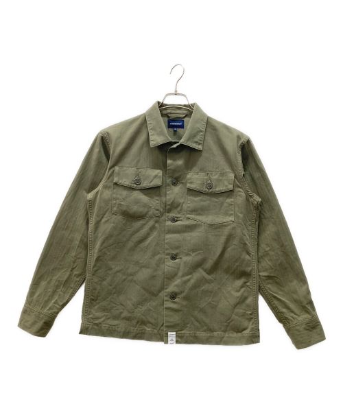 DESCENDANT（ディセンダント）DESCENDANT (ディセンダント) D-61M UTILITY SHIRT カーキ サイズ:2の古着・服飾アイテム