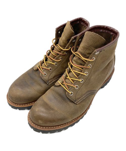 RED WING（レッドウィング）RED WING (レッドウィング) ラフネックブーツ ブラウン サイズ:26.5の古着・服飾アイテム