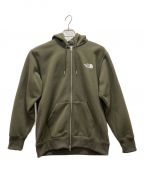 THE NORTH FACEザ ノース フェイス）の古着「Square Logo Full Zip」｜カーキ