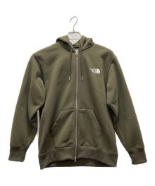 THE NORTH FACE（ザ ノース フェイス）の古着「Square Logo Full Zip」｜カーキ