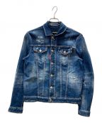 DSQUARED2ディースクエアード）の古着「DAN JEAN JACKET/デニムジャケット」｜ブルー