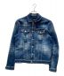 DSQUARED2（ディースクエアード）の古着「DAN JEAN JACKET/デニムジャケット」｜ブルー