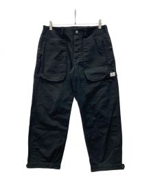 SASSAFRAS（ササフラス）の古着「Digs Crew Pants」｜ブラック