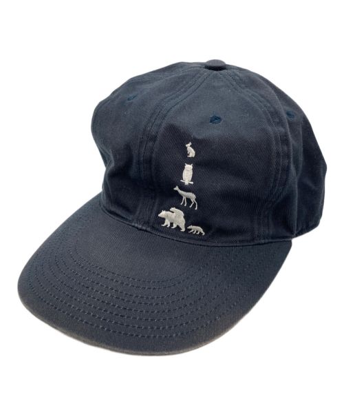 MOUNTAIN RESEARCH（マウンテンリサーチ）MOUNTAIN RESEARCH (マウンテンリサーチ) Animal Cap/アニマルキャップ ネイビー サイズ:Lの古着・服飾アイテム