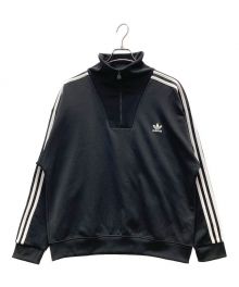 adidas Originals（アディダスオリジナル）の古着「アディカラー ファンネルネックトラックトップ」｜ブラック