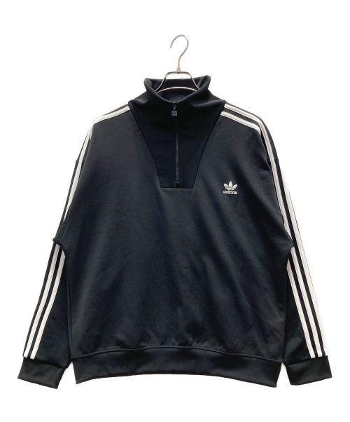 adidas Originals（アディダスオリジナル）adidas Originals (アディダスオリジナル) アディカラー ファンネルネックトラックトップ ブラック サイズ:J/3XLの古着・服飾アイテム