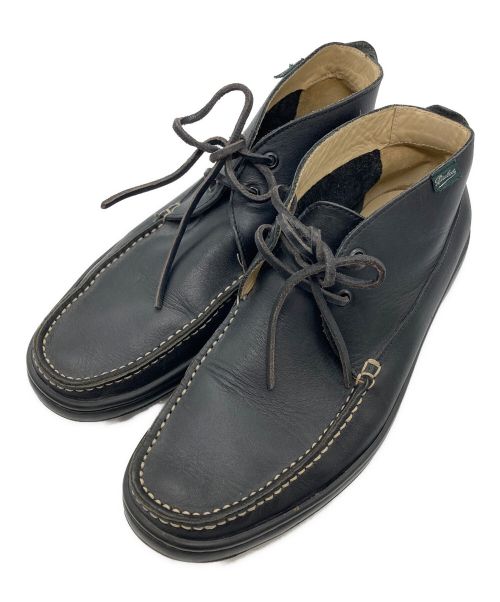 PARABOOT（パラブーツ）PARABOOT (パラブーツ) Veritable Mocassin モカシンシューズ ブラック サイズ:サイズ表記無しの古着・服飾アイテム