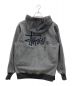 stussy (ステューシー) バックロゴフーデッドジャケット グレー サイズ:L：20000円