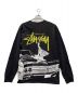 stussy (ステューシー) ロングスリーブカットソー/Beat Crazy LS TEE ブラック サイズ:L：5000円