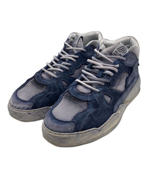 Filling Pieces（フィリングピース）Filling Pieces (フィリングピース) Lay Up Icy Dip Dye ネイビー サイズ:40の古着・服飾アイテム